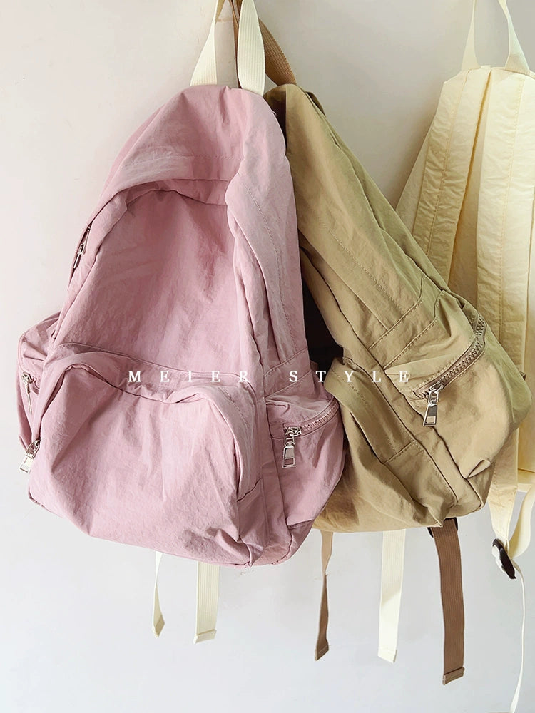 Lightweight Nylon Backpack