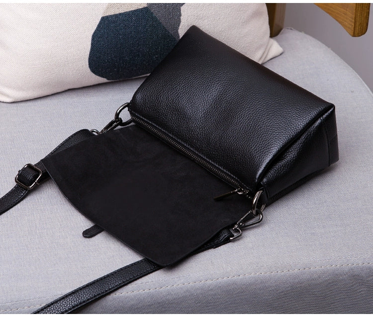 Genuine PU Leather Underarm Shoulder Bag