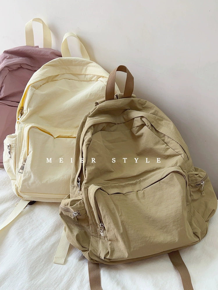 Lightweight Nylon Backpack