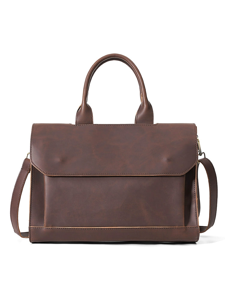 Business Briefcase Style Messenger Satchel Bag