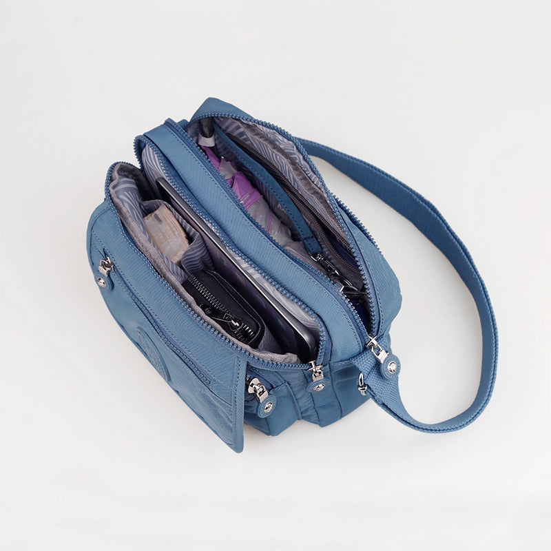 Multi-Layer Pocket Versatile Travel Crossbody Bag