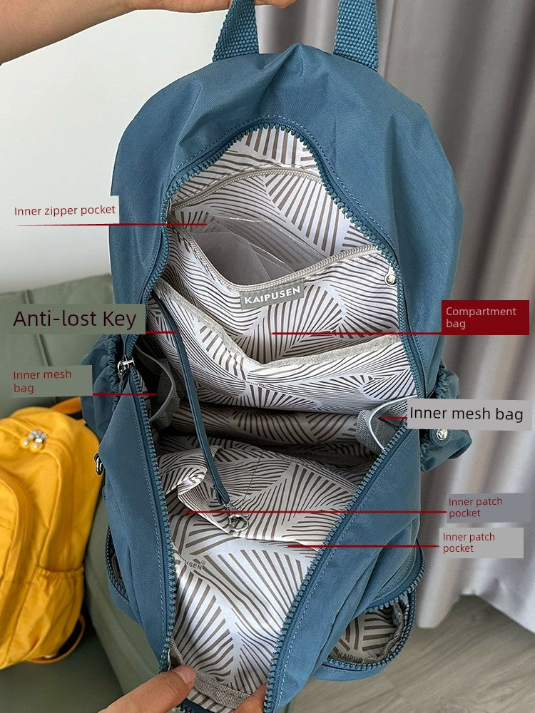 Lightweight Water Repellent Nylon Backpack