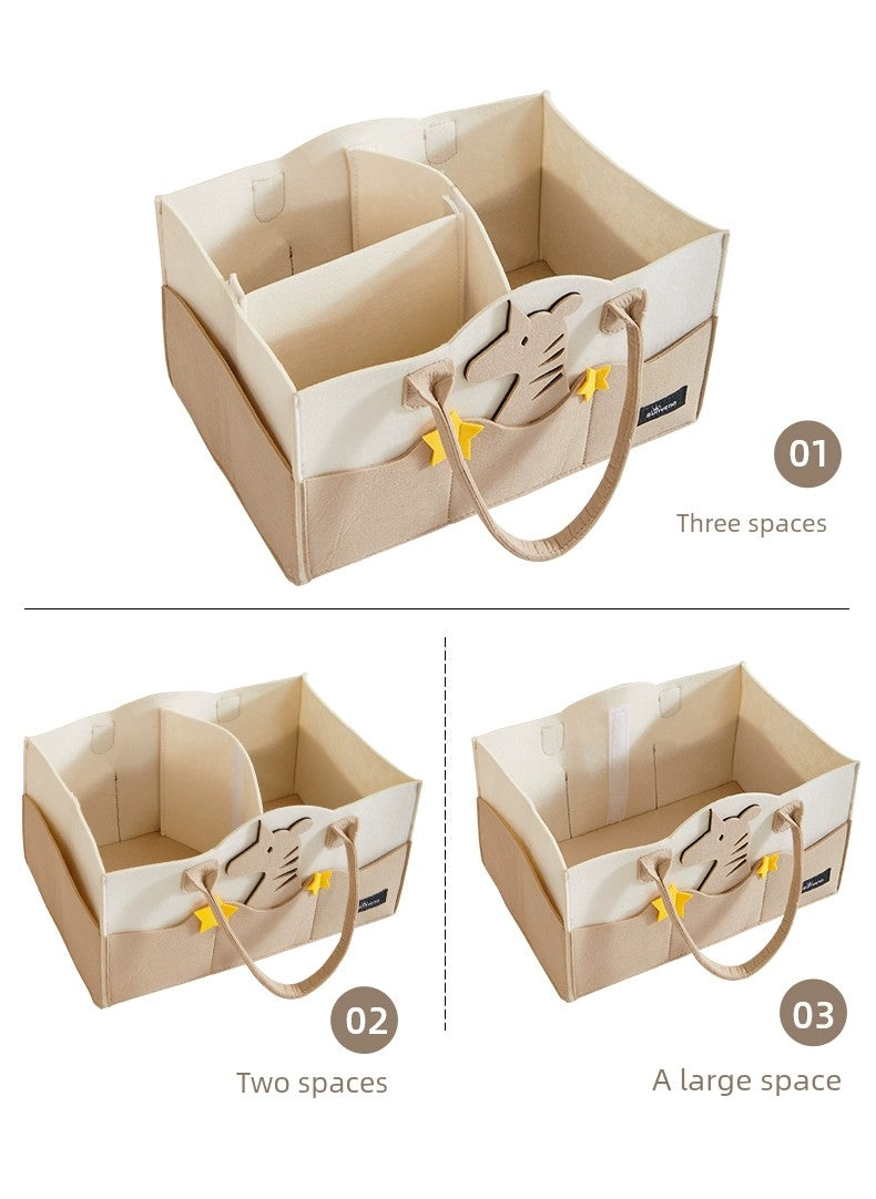 Baby Changing Table Diaper Storage Basket